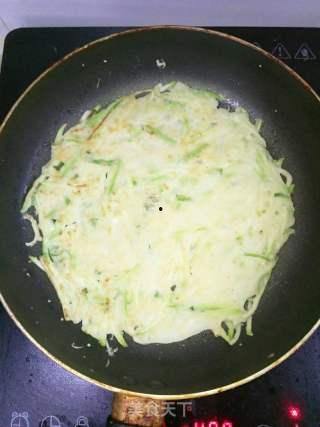 角瓜鸡蛋饼配什么吃,美味升级，营养满分