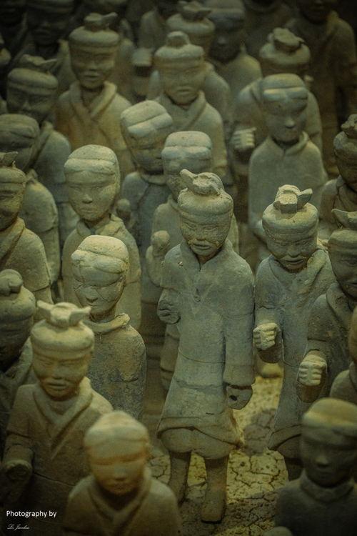 徐州吃瓜陶俑,千年陶俑还原汉代生活百态